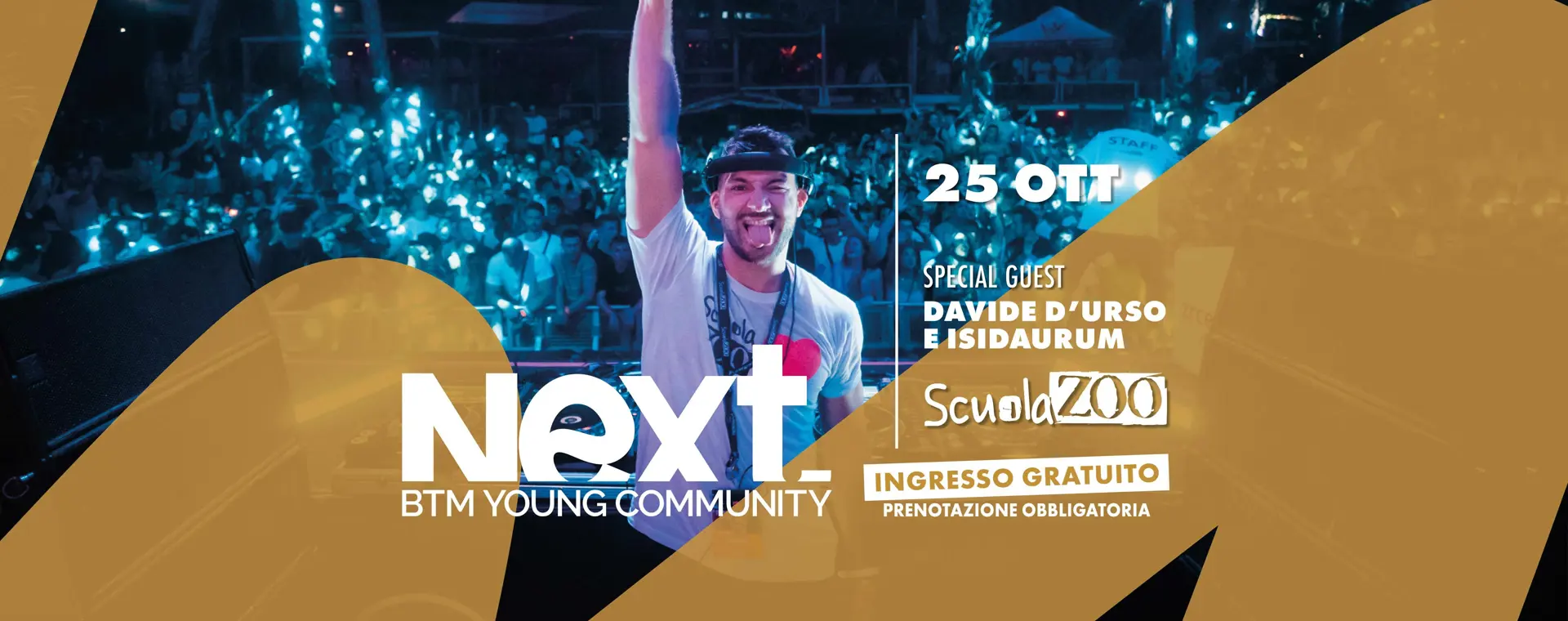Partecipa al primo evento NEXT 