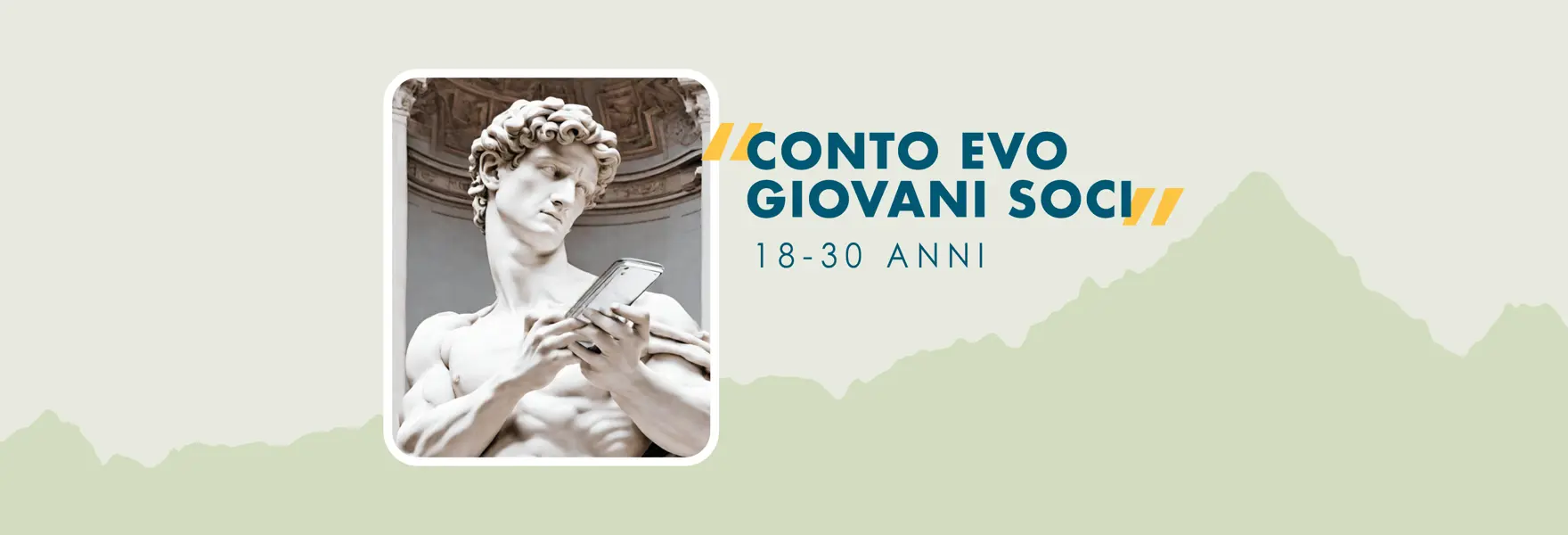 PRODOTTO ELENCO PAGINA RACCORDO 874X408px Conto Evo Giovani Soci 